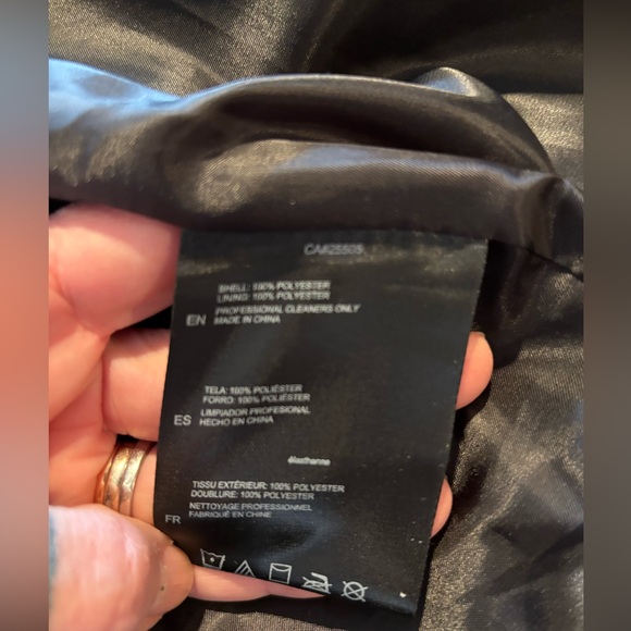 NOIZE Faux Fur Coat Size XS - Picture 11 of 14